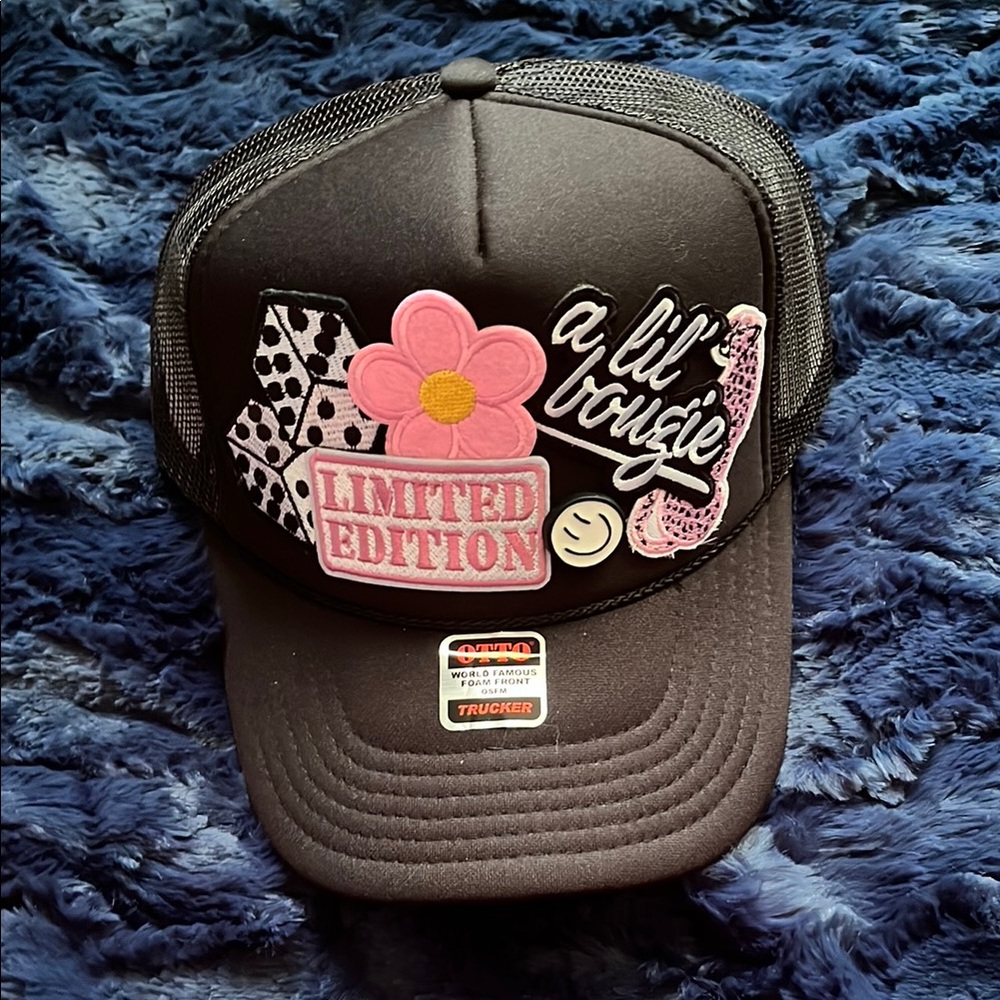 Limited Edition Black Tucker Hat
